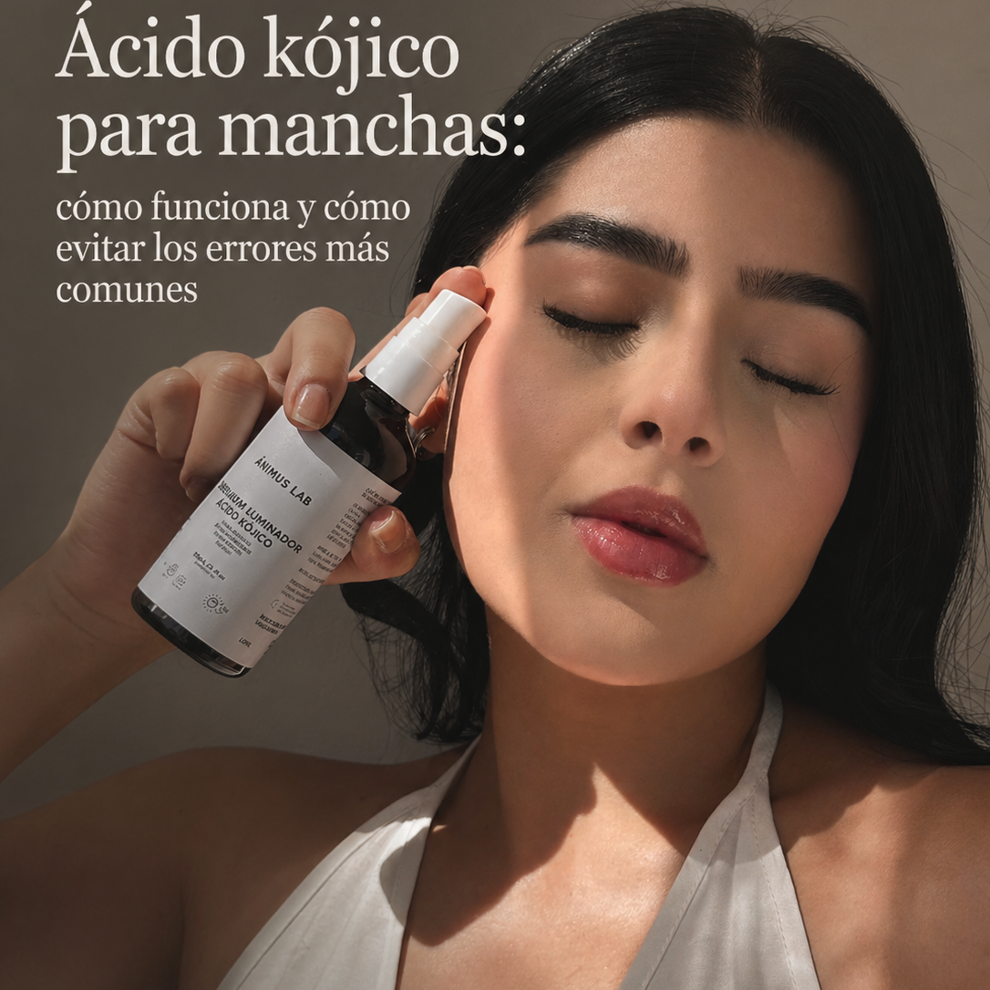 Ácido kójico para manchas: cómo funciona y cómo evitar los errores más comunes