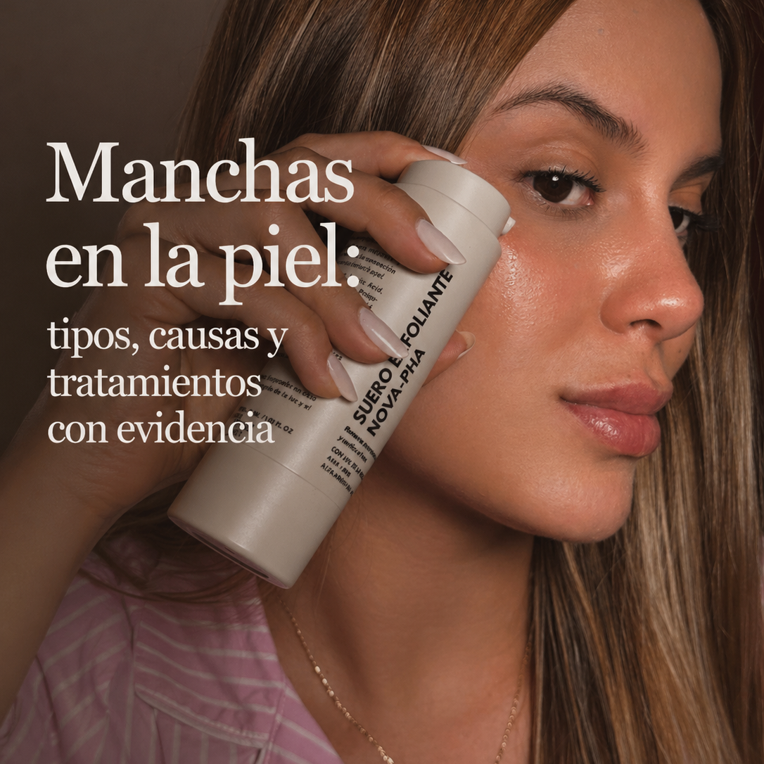 Manchas en la piel: tipos, causas y tratamientos con evidencia
