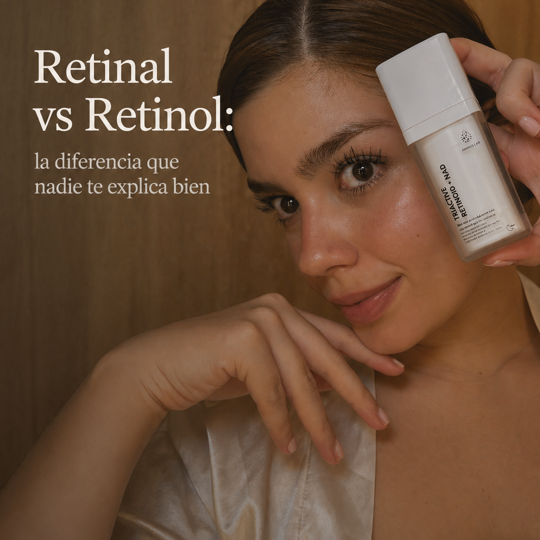 Retinal vs Retinol: la diferencia que nadie te explica bien