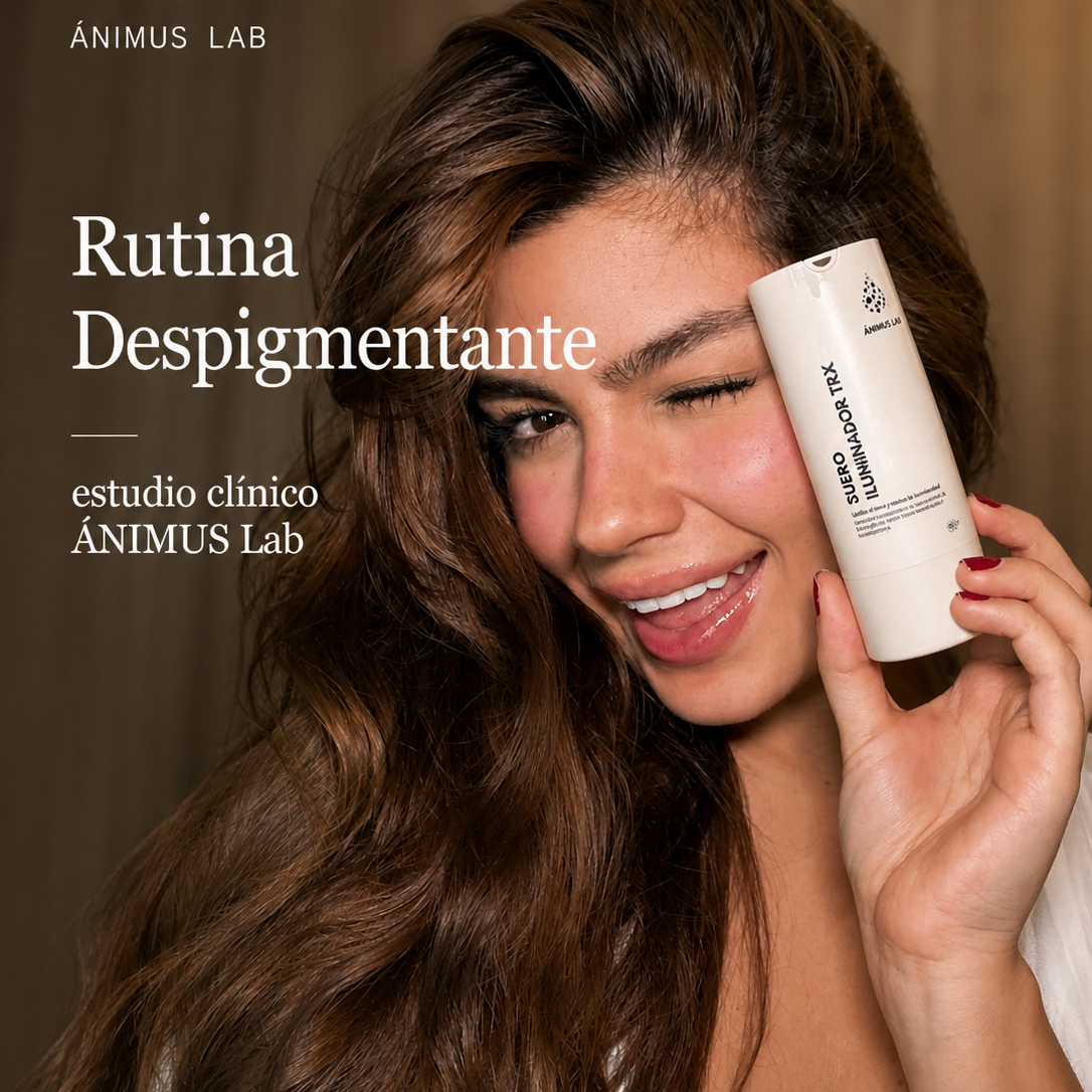 Rutina Despigmentante · estudio clínico ÁNIMUS Lab