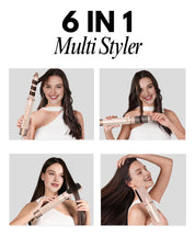 Multi Styler 6 En 1 Secador Y Estilizador De Cabello Rosa Claro
