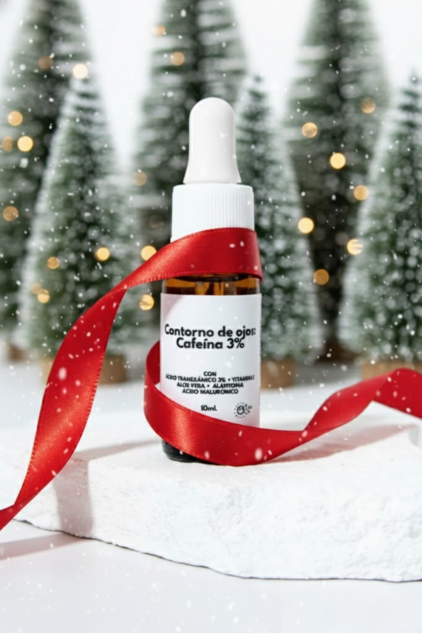 CONTORNO DE OJOS CON CAFEÍNA –  ANTI BOLSAS Y OJERAS