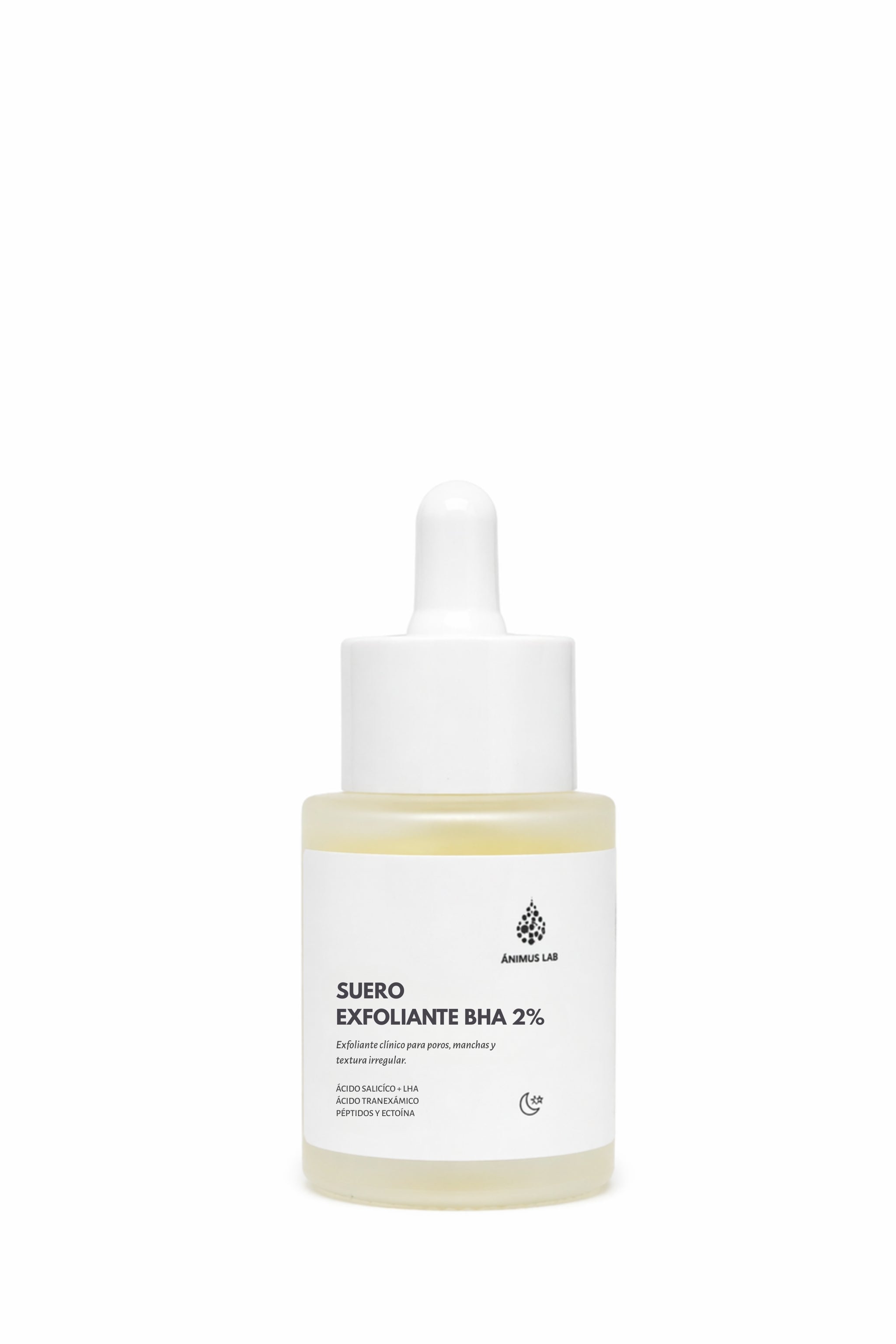 Suero Exfoliante BHA 2% - Renovación para poros y acné - Ánimus Lab