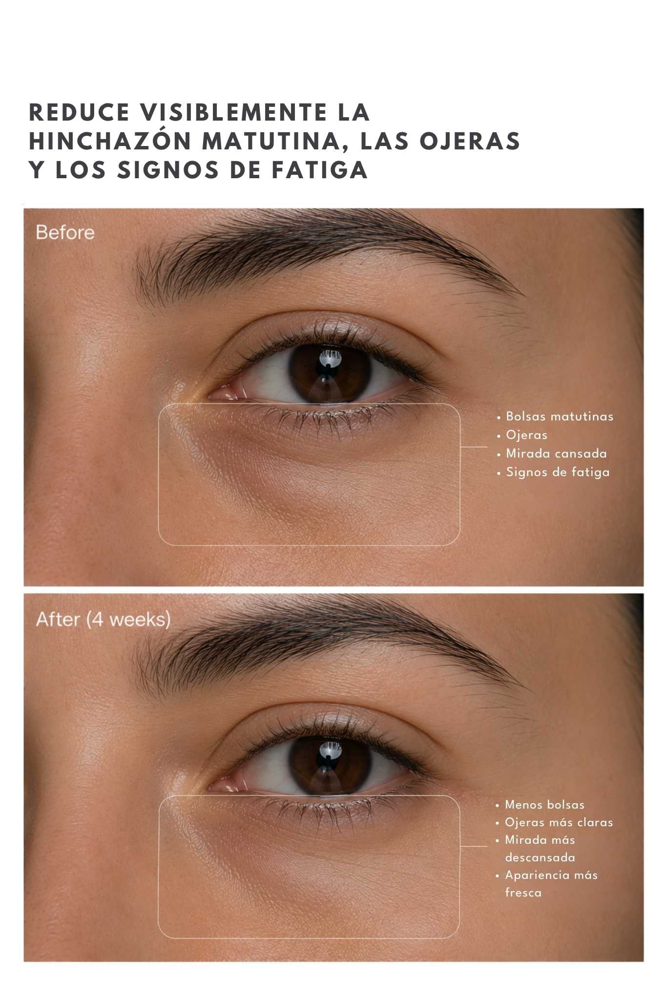 Contorno de Ojos Con Cafeína