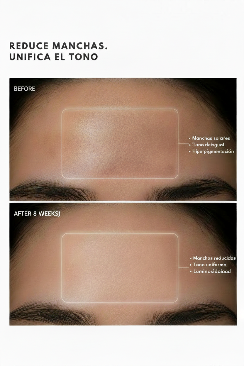 After Emulsión Hidratante Iluminadora - Reduce manchas y unifica el tono